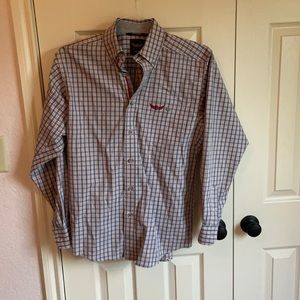 Ariat dress shirt for men.